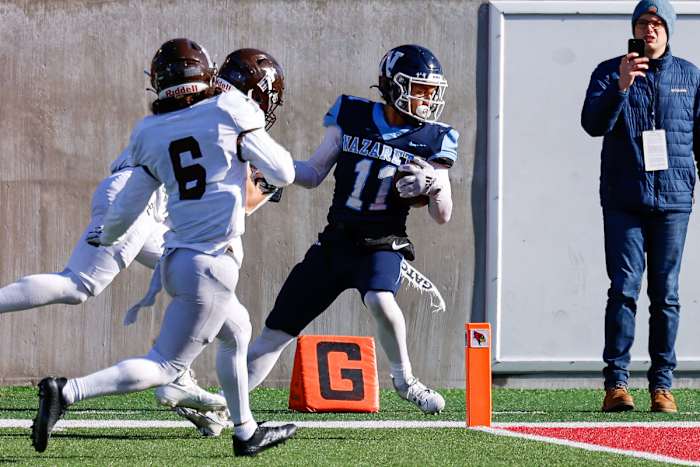 Nazareth Academy Joliet Catholic Illinois 5A football November 25 2023 Nate Latsch 24424